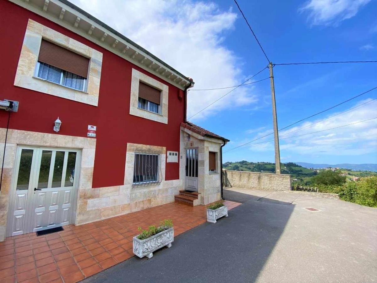 BimenesCasa Noval Zona Rural En El Centro De Asturiasアパートメント エクステリア 写真